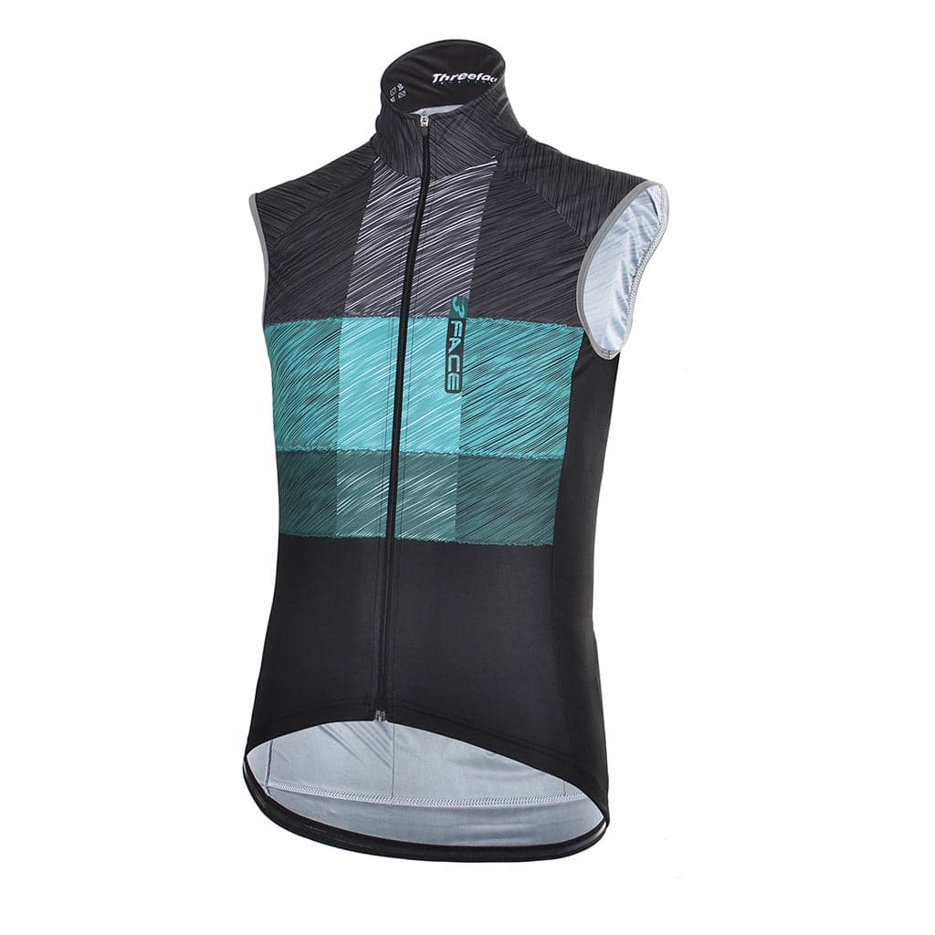 Gilet Antivento Graphite gilet antivento Threeface S aqua